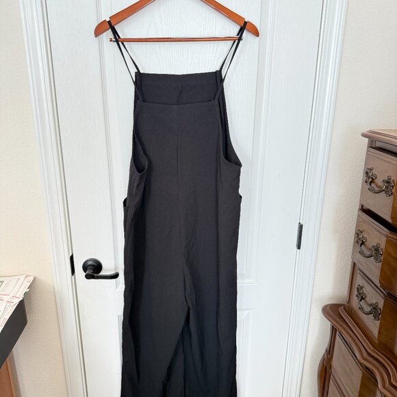 3 of Authentic Overalls Jumper Shein Melrose & Market Dazy Black Green Sz.S-L - Picture 3 of 12